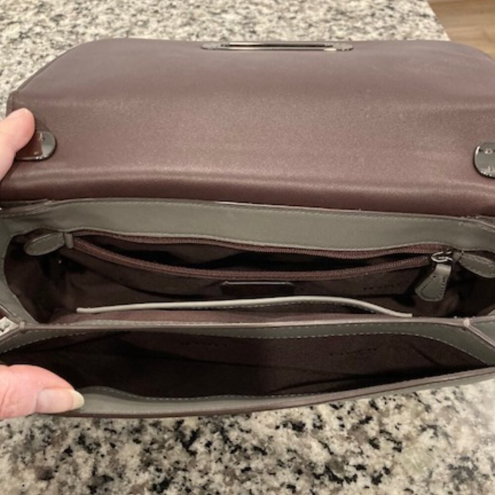 Coach Shoulder Bag - Gray - Picture 5 of 7
